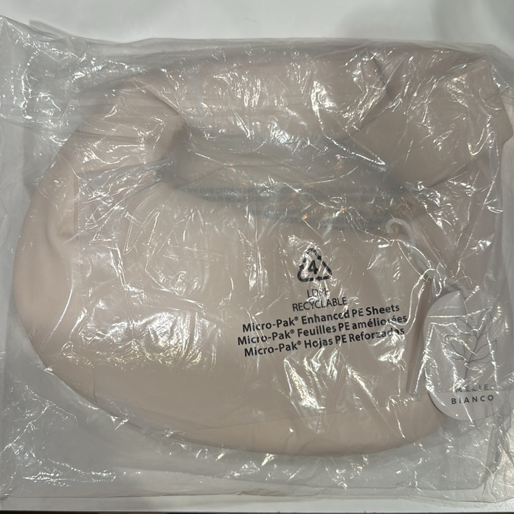 NWT MELIE BIANCO Alexandra Top Handle Bag in Cream - Picture 3 of 3
